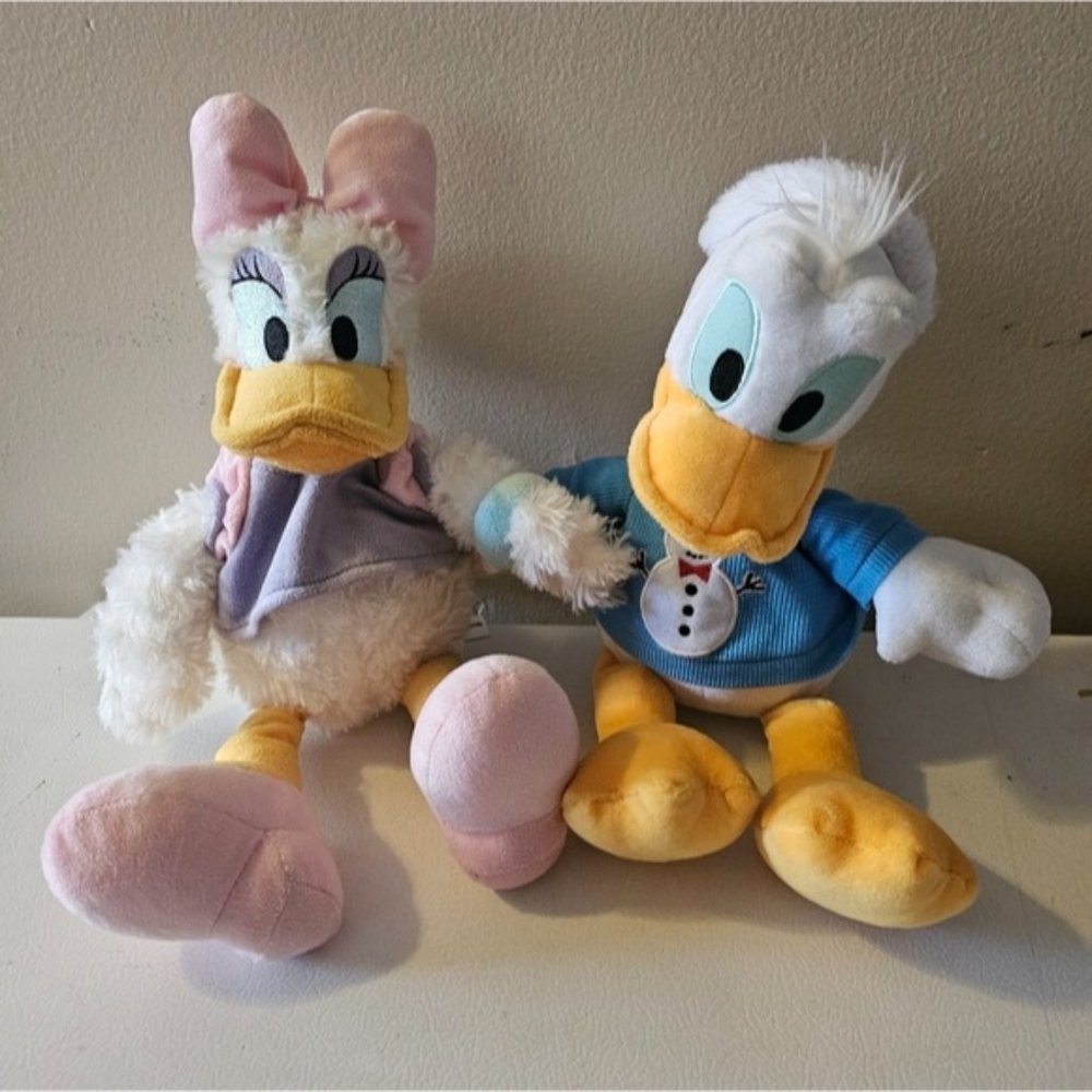 Disney Daisy and Donald Duck Plush Toys